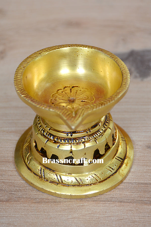 Round Base Single Baati Deepak