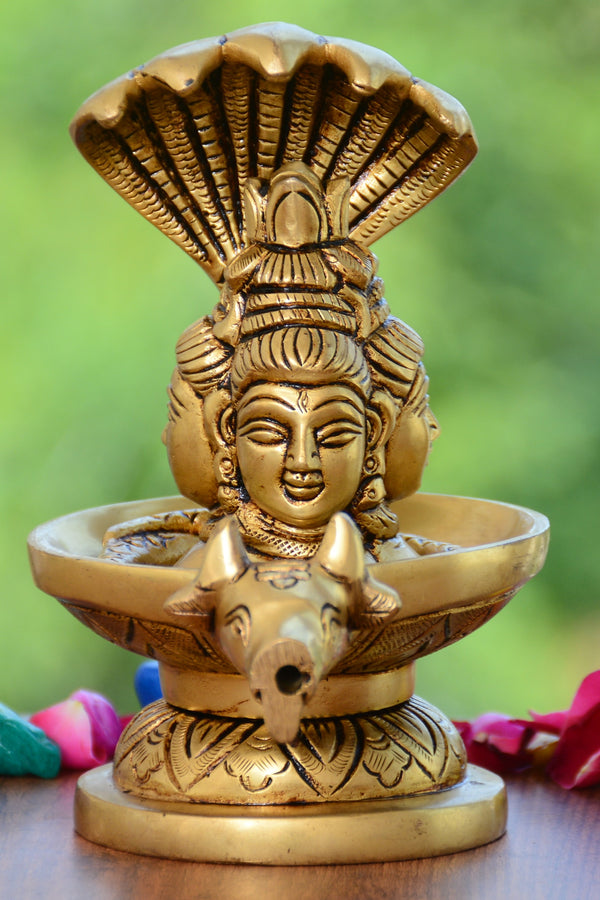 NANDI NAAG 3 MUKHI SHIVA DEEPAK