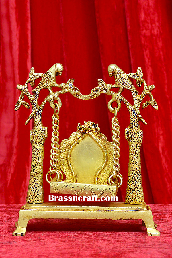 Brass Handle Parrot Palna