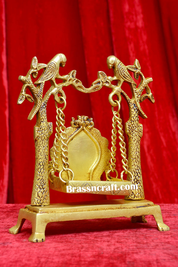 Brass Handle Parrot Palna