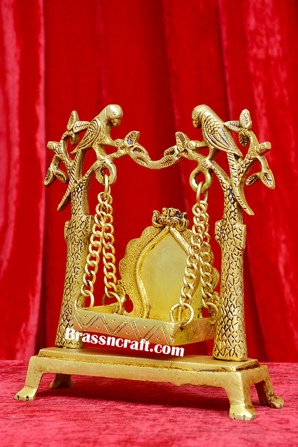 Brass Handle Parrot Palna