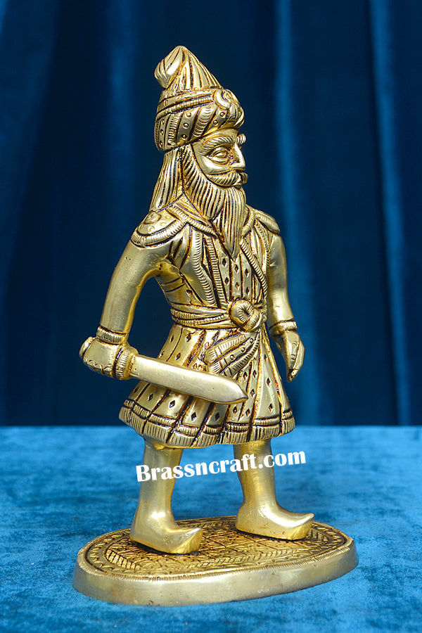 Brass Chhatrapati Shivaji Maharaj