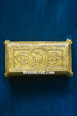 Rectangular Brass Chowki