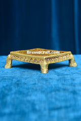 Brass Square Chowki