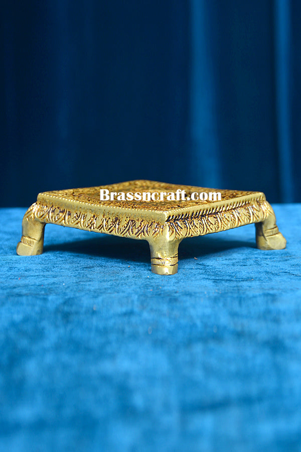 Brass Square Chowki