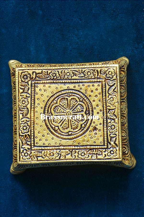 Brass Square Chowki