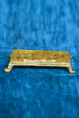 Rectangular Brass Puja Chowki