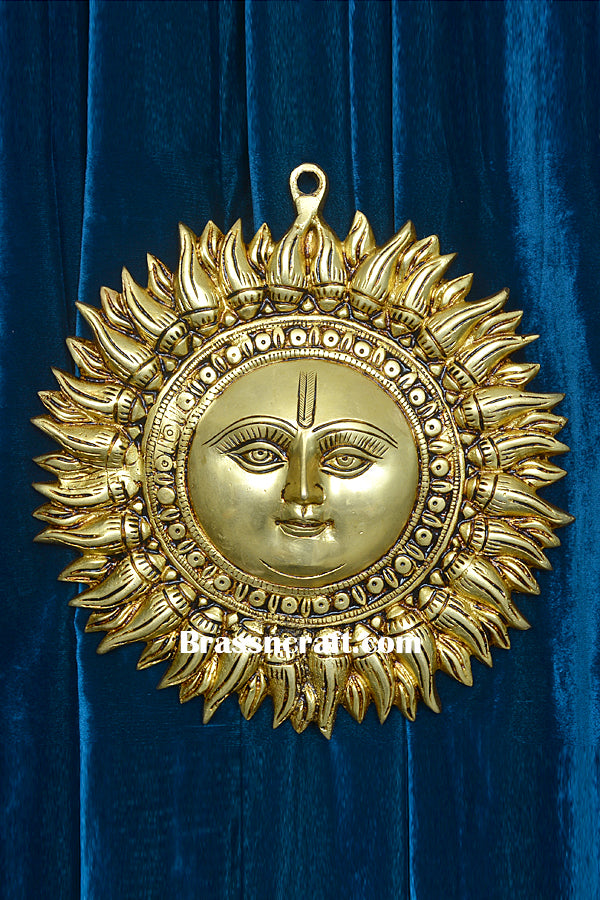 Brass Surya Wall Hanging