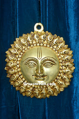 Brass Surya Wall Hanging