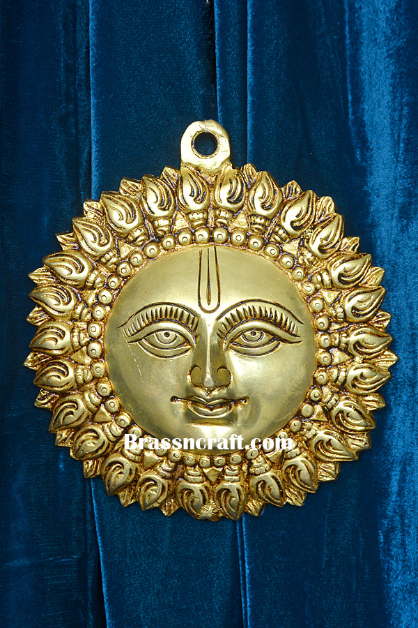 Brass Surya Wall Hanging