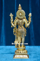 Brass Standing Shiva Vishnu