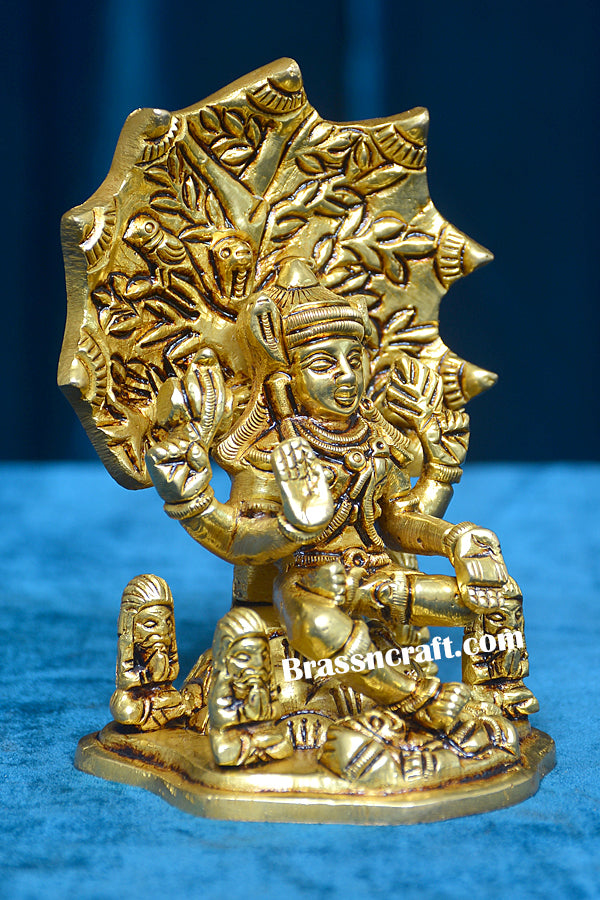 Dakshinamurti Shiva Brass Statue