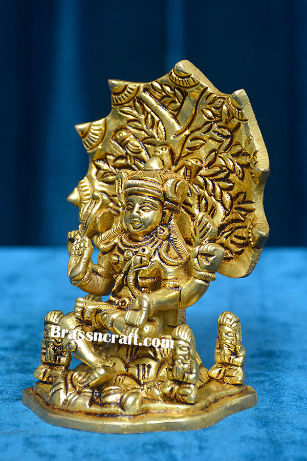 Dakshinamurti Shiva Brass Statue