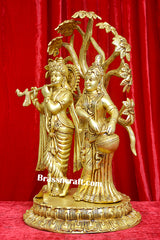 Brass Tree Radha Krishna