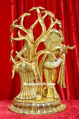 Brass Tree Radha Krishna