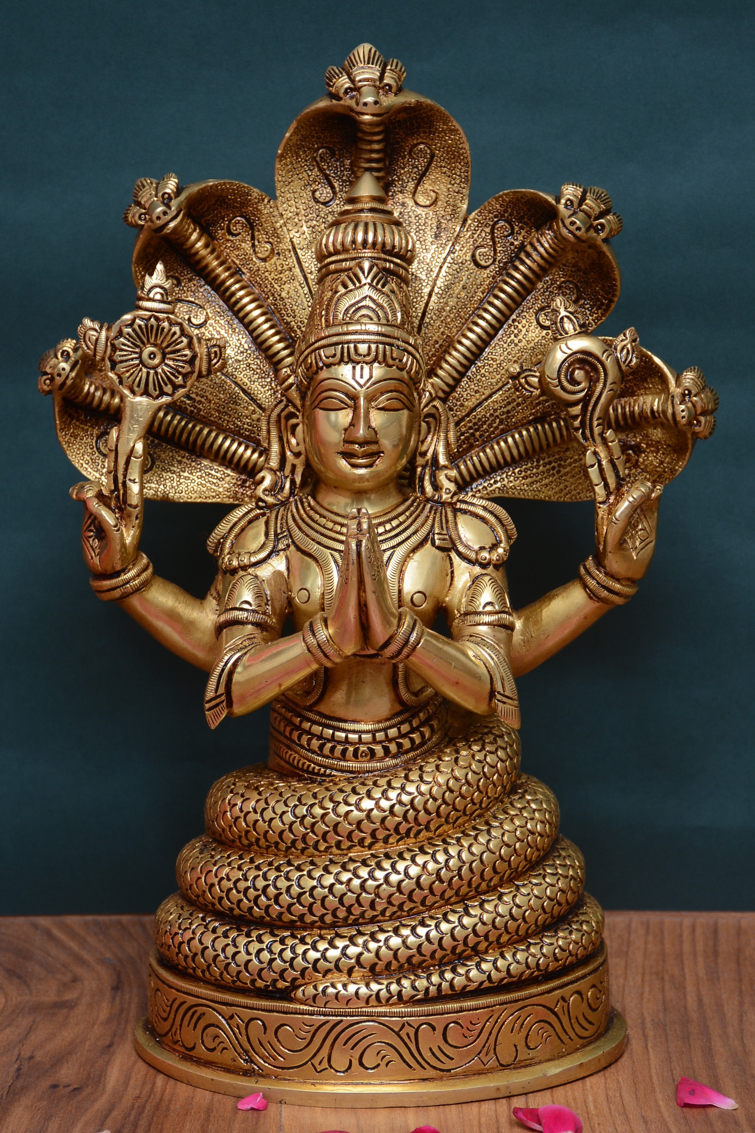 PANCHMUKHI NAAG VISHNU – Brassncraft