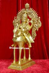 Brass Khandoba On Horse
