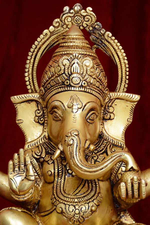 SQUARE BASE CHOKI GANESH