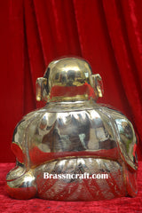Brass Sitting Laughing Buddha