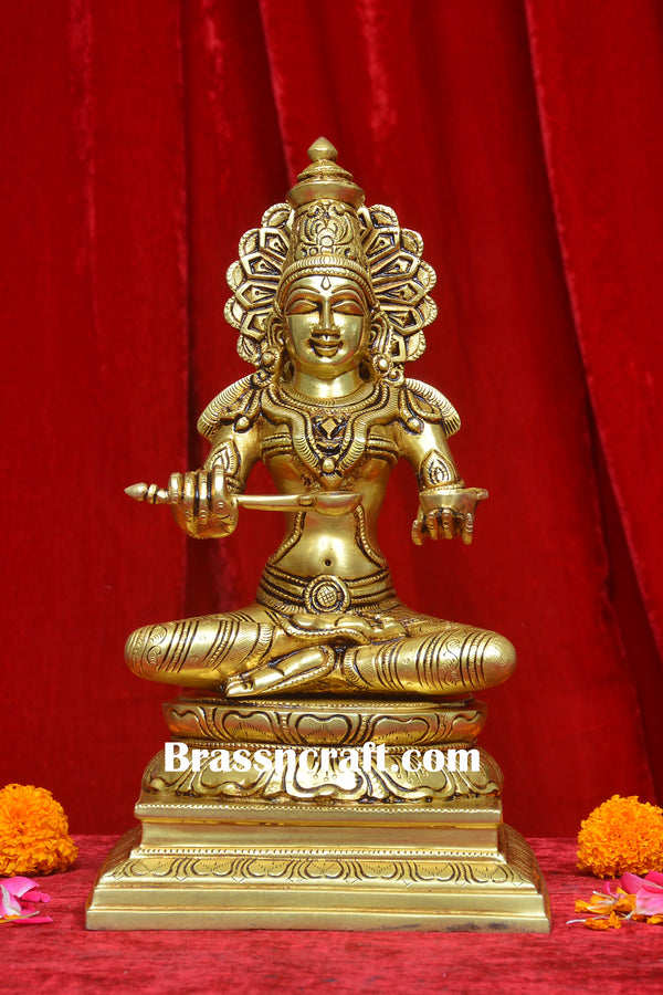 Square Base sitting Annapurna Idol