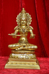 Square Base sitting Annapurna Idol
