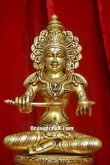 Square Base sitting Annapurna Idol