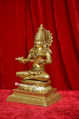 Square Base sitting Annapurna Idol