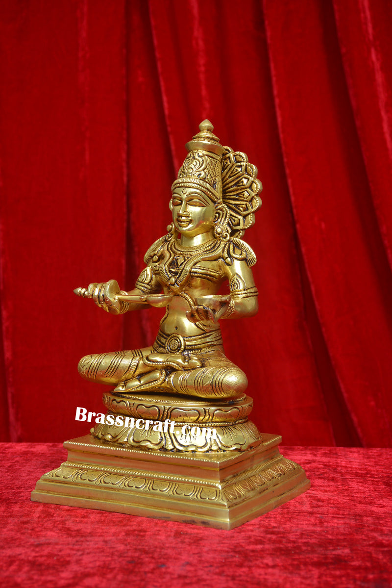 Square Base sitting Annapurna Idol