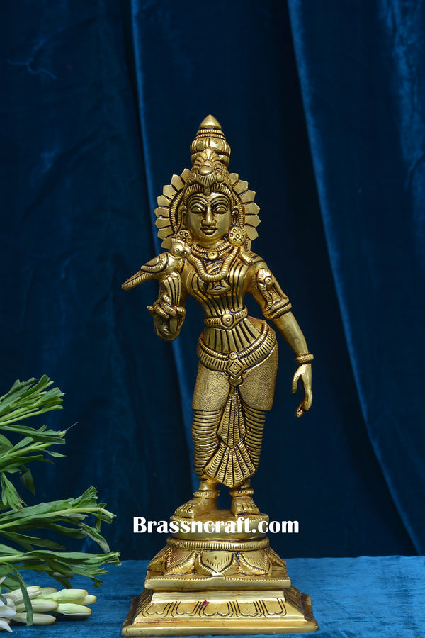 Brass Meenakshi Idol