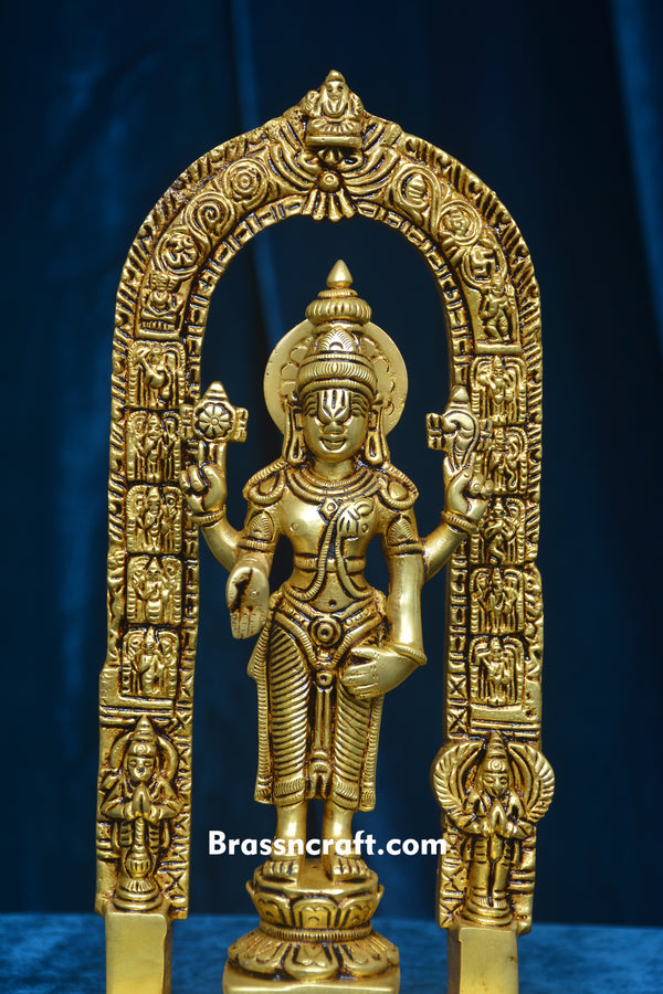 Brass Standing Tirupati Balaji