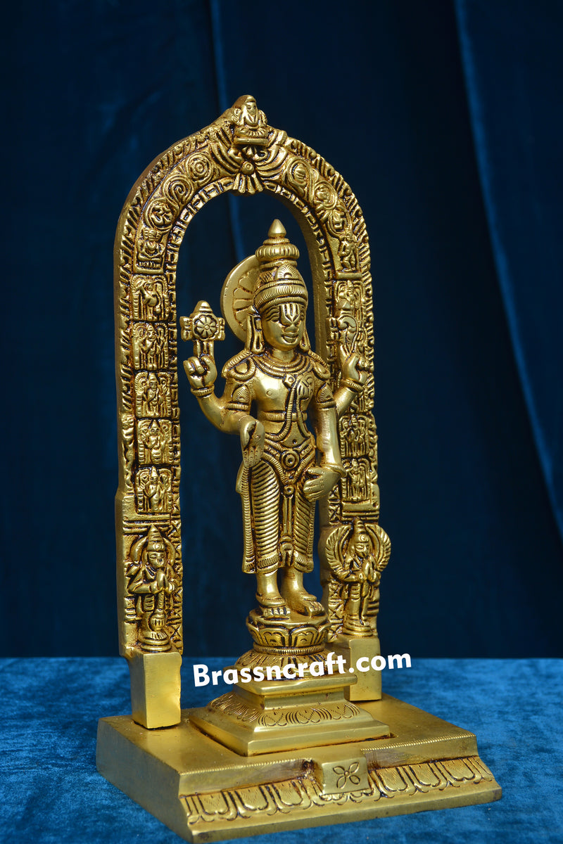 Brass Standing Tirupati Balaji