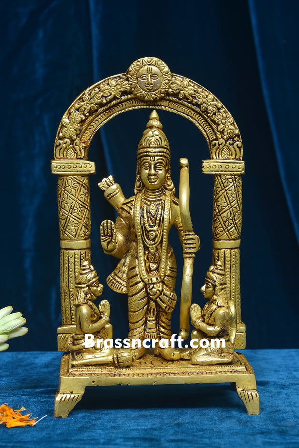 Frame  Lord Rama with Lakshmana and Hanuman