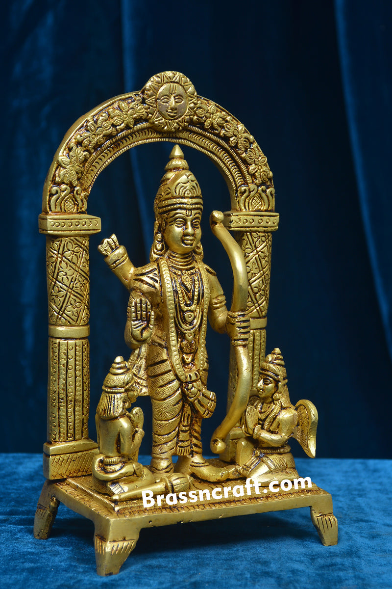 Frame  Lord Rama with Lakshmana and Hanuman
