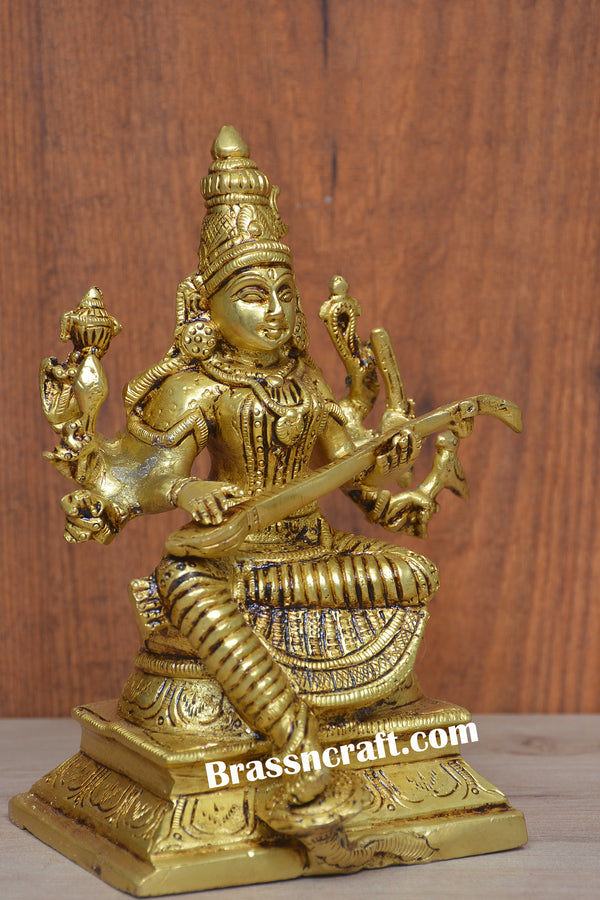 Brass Matangi Devi Idol