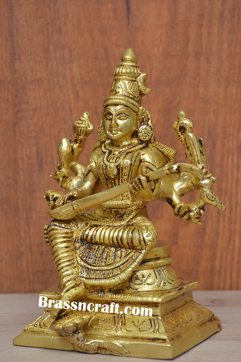 Brass Matangi Devi Idol