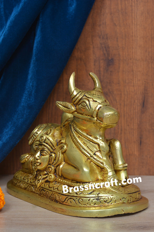 Sitting Nandi Idol