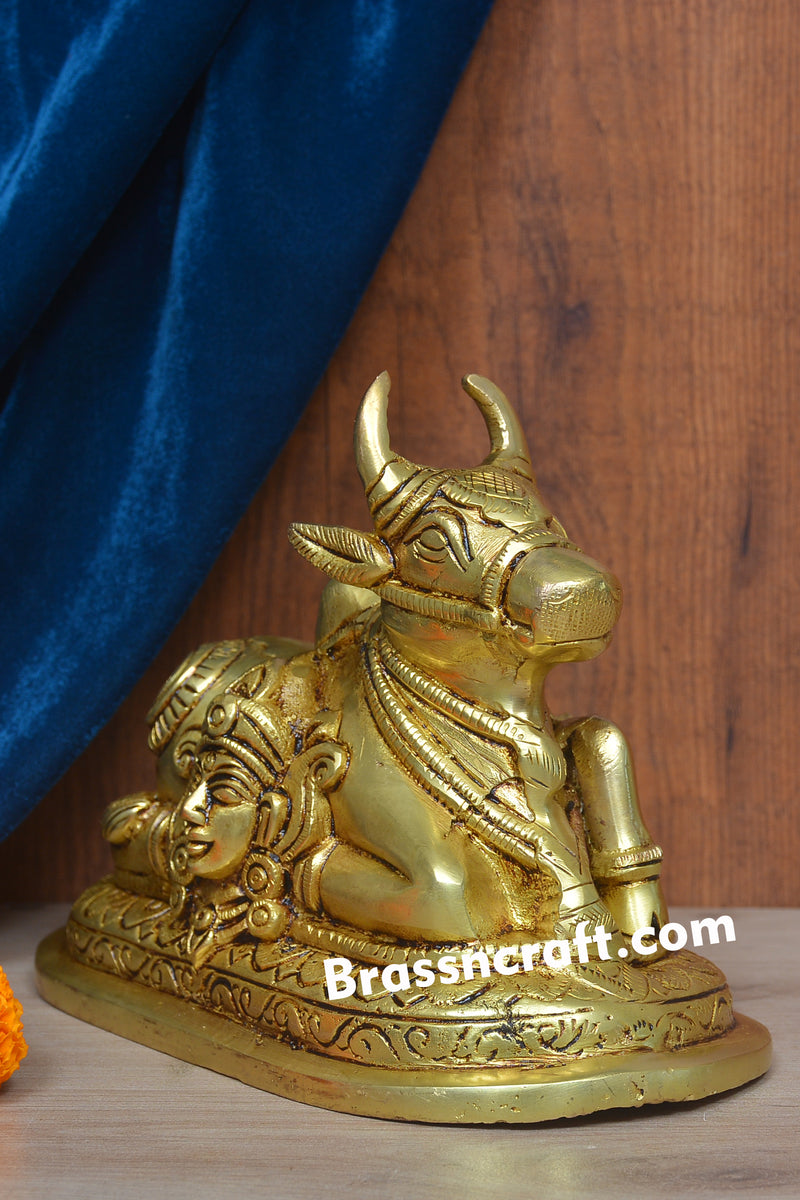 Sitting Nandi Idol