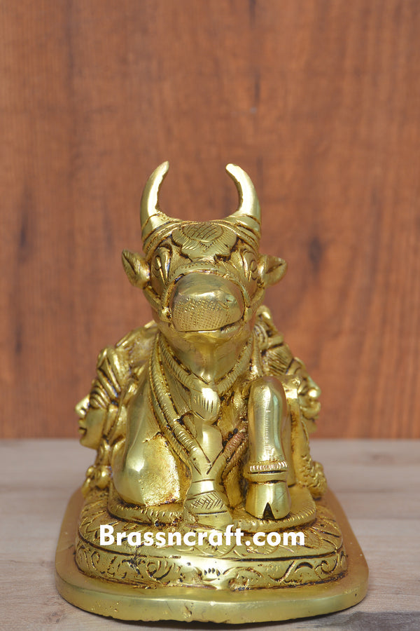 Sitting Nandi Idol