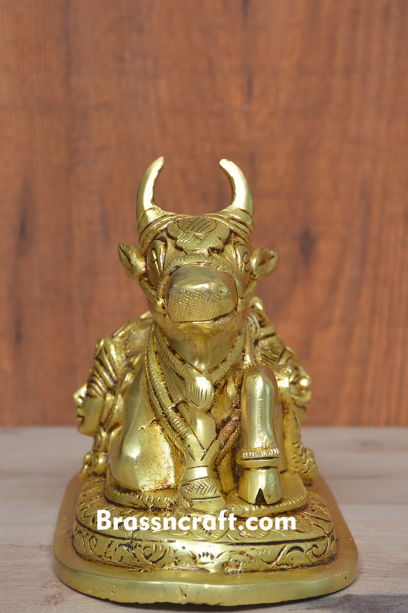 Sitting Nandi Idol