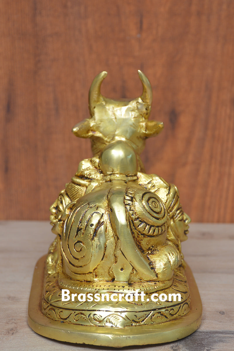 Sitting Nandi Idol