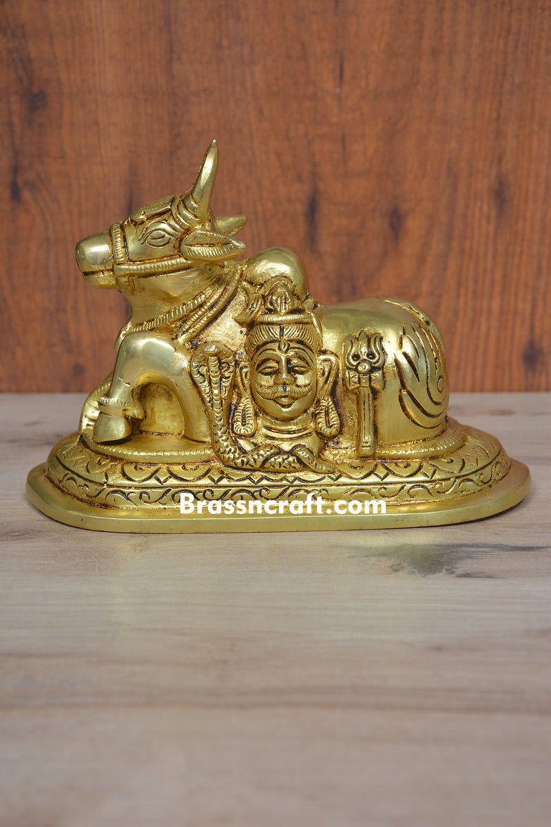 Sitting Nandi Idol