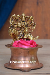 Brass Durga Deepak