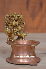 Brass Durga Deepak