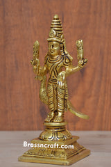 Lord Murugan Brass Statue