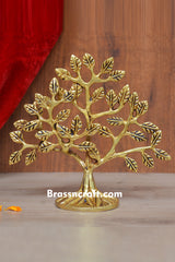 Brass Tree of Life Statue