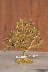 Brass Tree of Life Statue