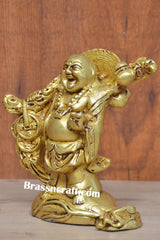 Laughing Buddha with Coin
