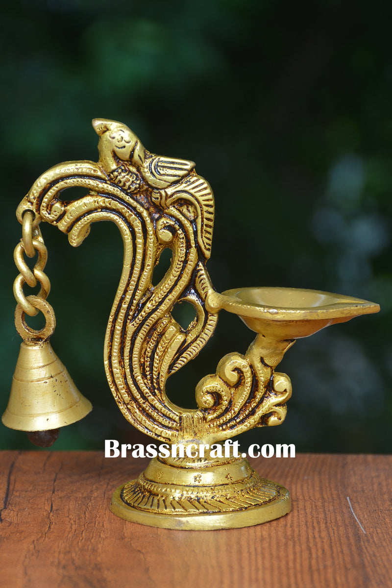 Brass Anna Deepak With Gol Base