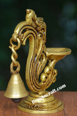 Brass Anna Deepak With Gol Base