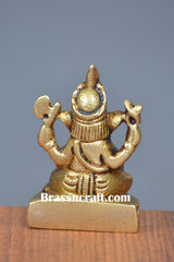 Brass Lord Ganesh Idol